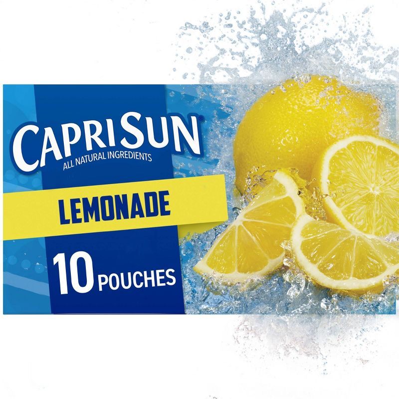 Capri Sun Lemonade Pack - 10pk/6 fl oz Pouches | Target