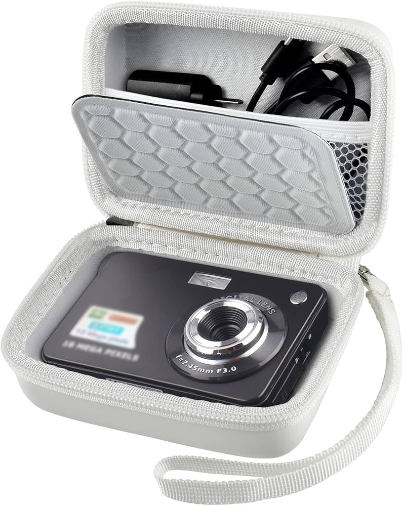 Carrying & Protective Case for Digital Camera, AbergBest 21 Mega Pixels 2.7" LCD Rechargeable HD/... | Amazon (US)