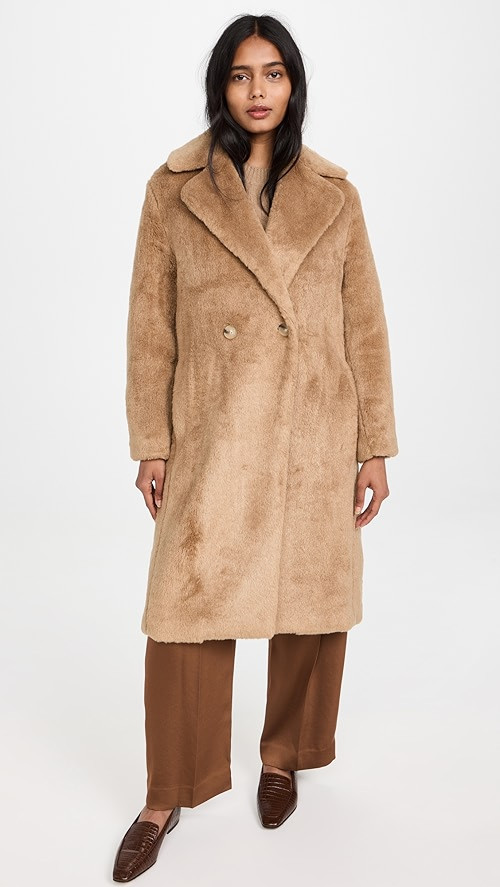 Faux Sherling Coat | Shopbop