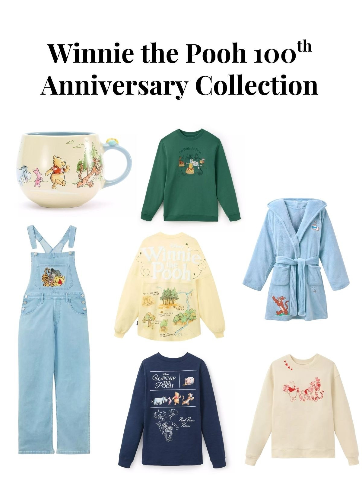 Winnie the Pooh 100th anniversary collection from the Disney Store

#LTKTravel #LTKootd