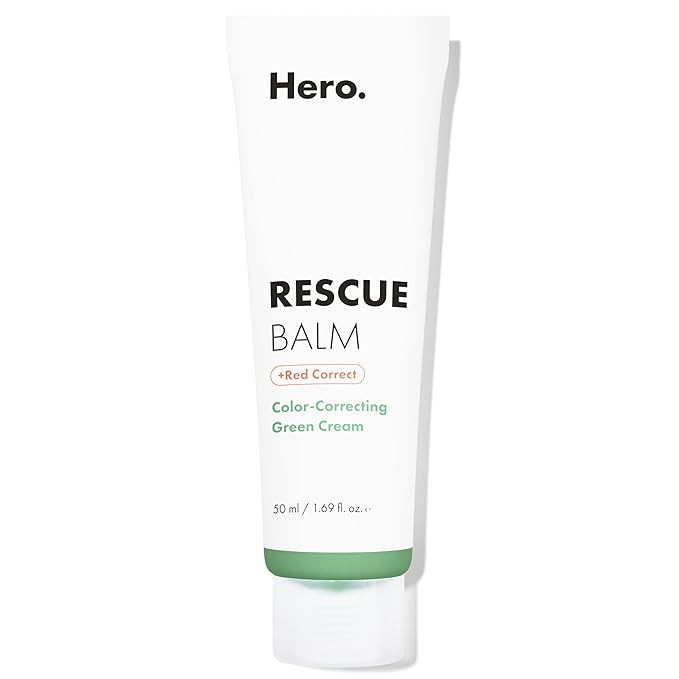 Rescue Balm +Red Correct Post-Blemish Recovery Cream from Hero Cosmetics-Intensive Nourishing and... | Amazon (US)