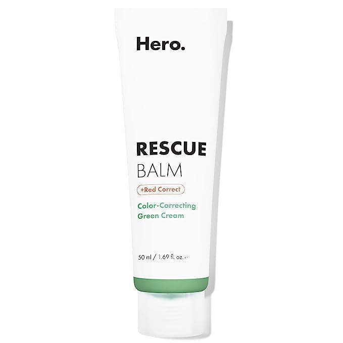 Rescue Balm +Red Correct Post-Blemish Recovery Cream from Hero Cosmetics-Intensive Nourishing and... | Amazon (US)