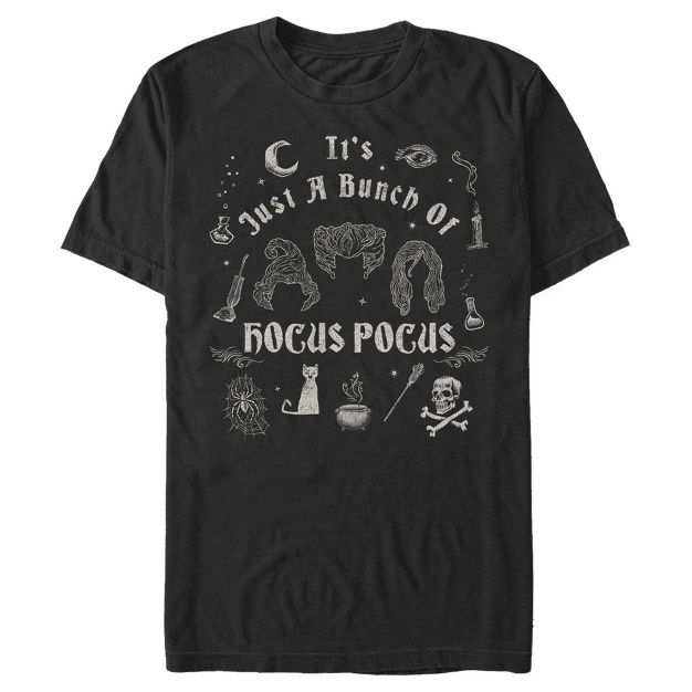 Men's Disney Hocus Pocus Spooky Icons T-Shirt | Target