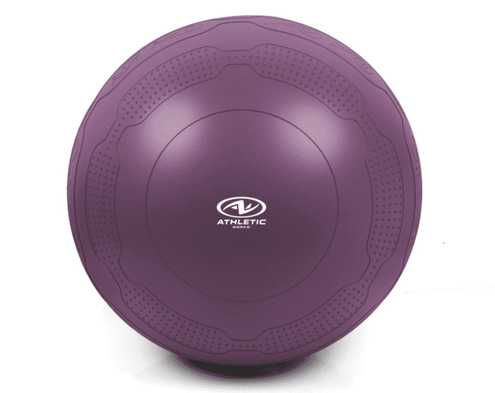 Athletic Works 65cm Yoga Ball, Anti-Burst, Exercises Poses Embossed | Walmart (US)