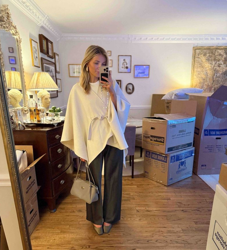 Ponchos for fall 🤍 >>> My exact poncho is from Fendi but linking a similar one from Zara! 

 #LTKSeasonal #LTKStyleTip #LTKShoeCrush