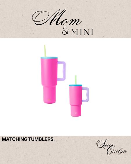 Mom and mini Simple Modern tumblers // Matching tumblers 

#LTKfindsunder50 #LTKGiftGuide #LTKSeasonal