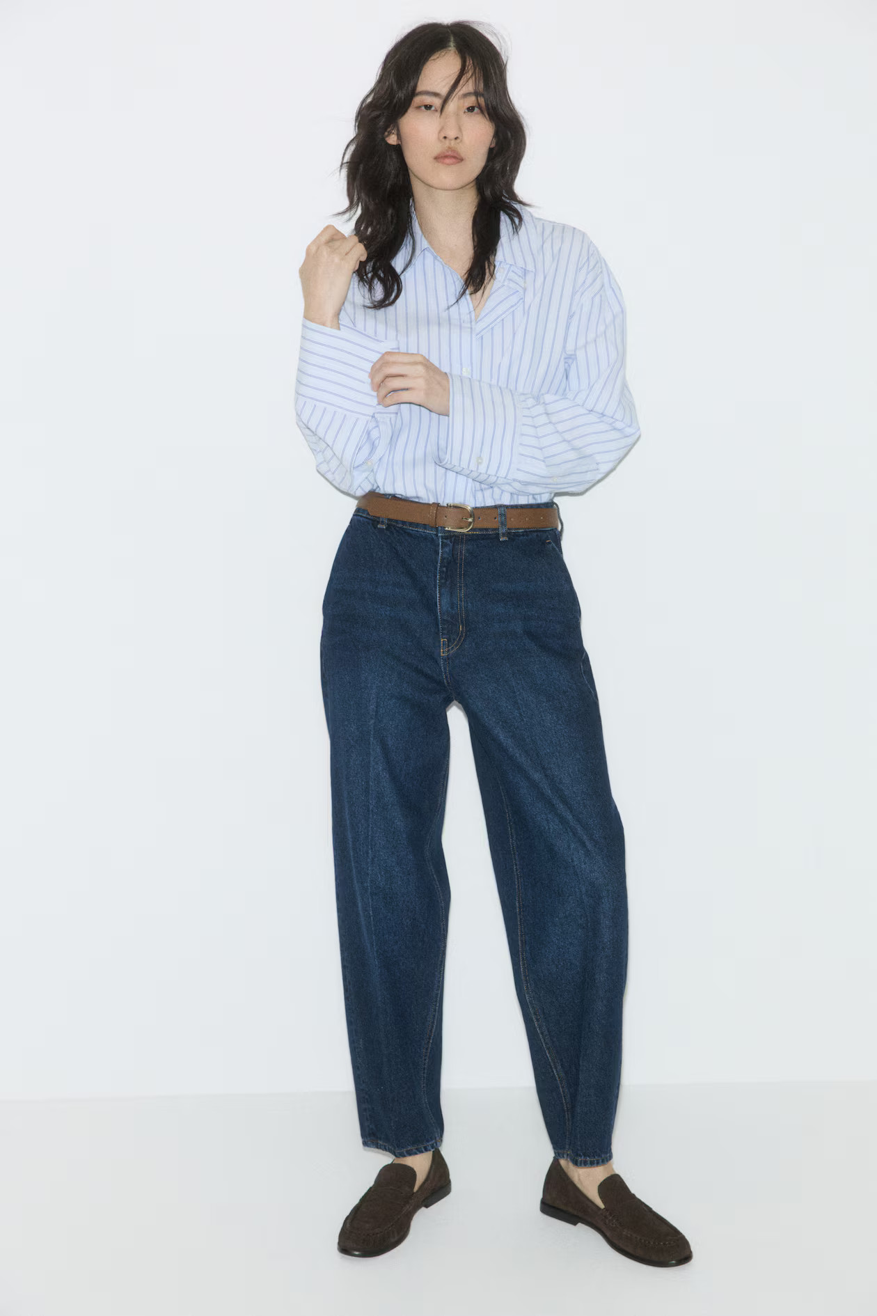 Barrel High Ankle Jeans | H&M (UK, MY, IN, SG, PH, TW, HK)