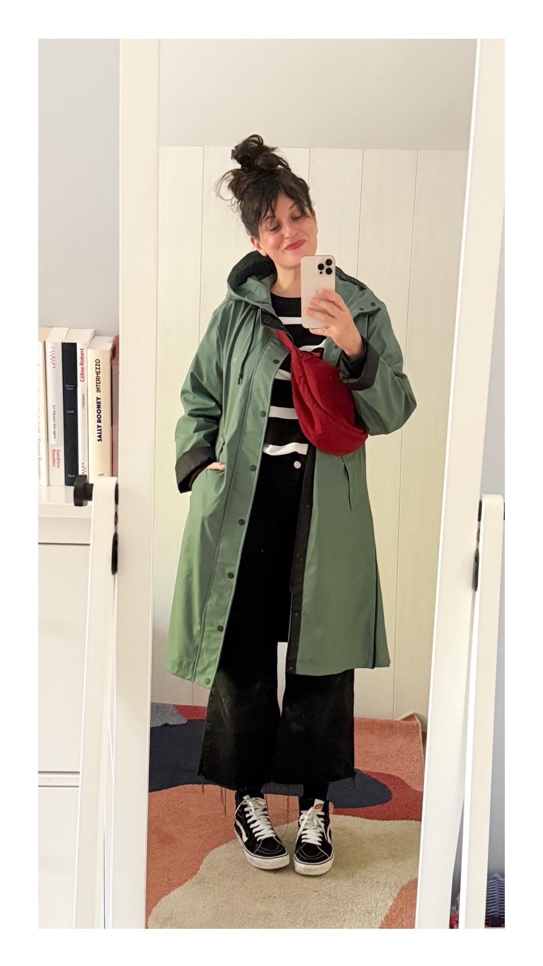 • Ciré #americatoday
• Sweat rayé #hm
• Jean flare crop #mango
• Baskets Sk8Hi #vans
• Banane #uniqlo
• Lip blush #refy 

#LTKfrance #LTKautumn #LTKmidsize