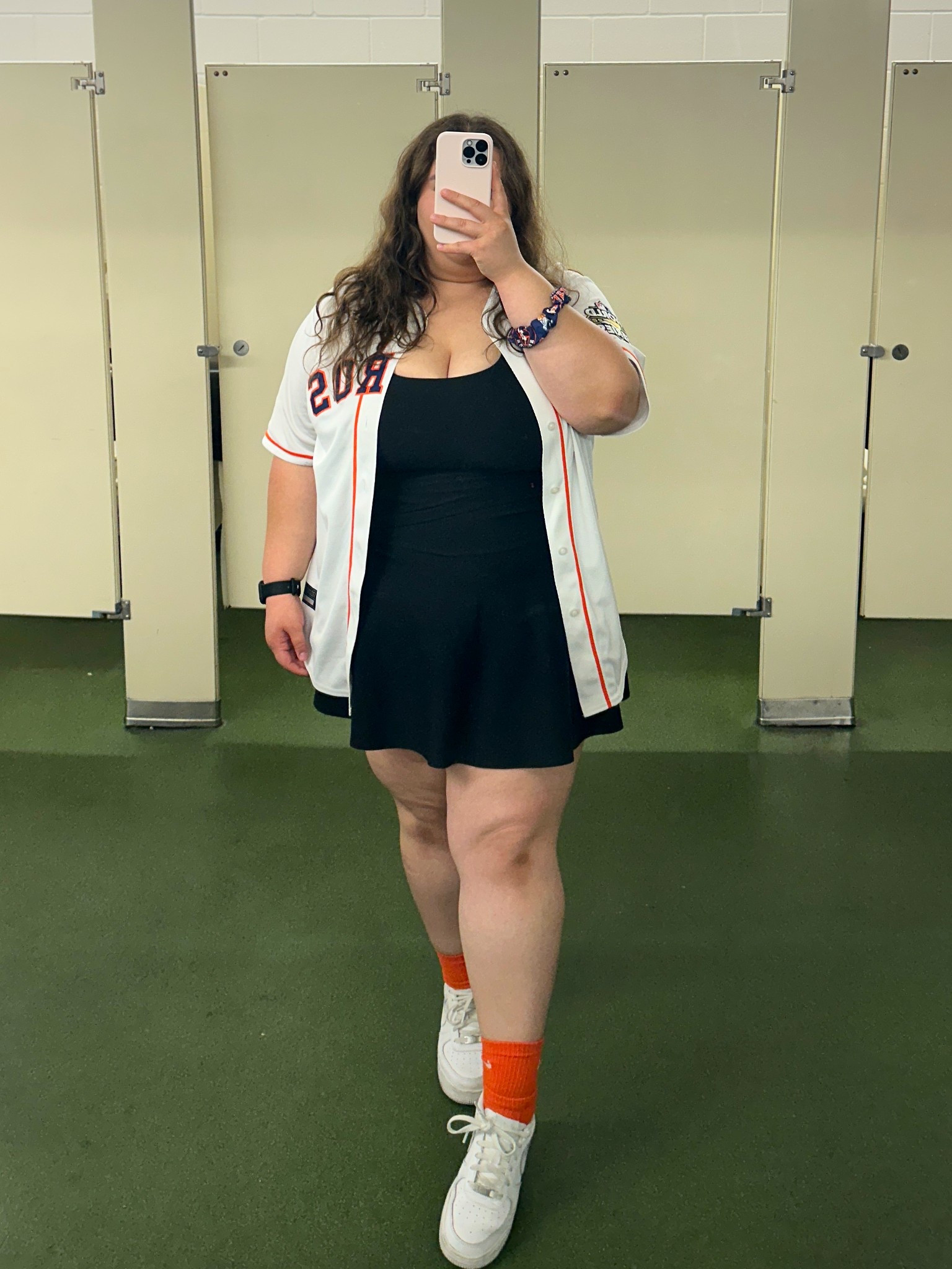Baseball Fit 🧡💙 #houstonastros #baseballoutfit #summerfit 


#LTKMidsize
