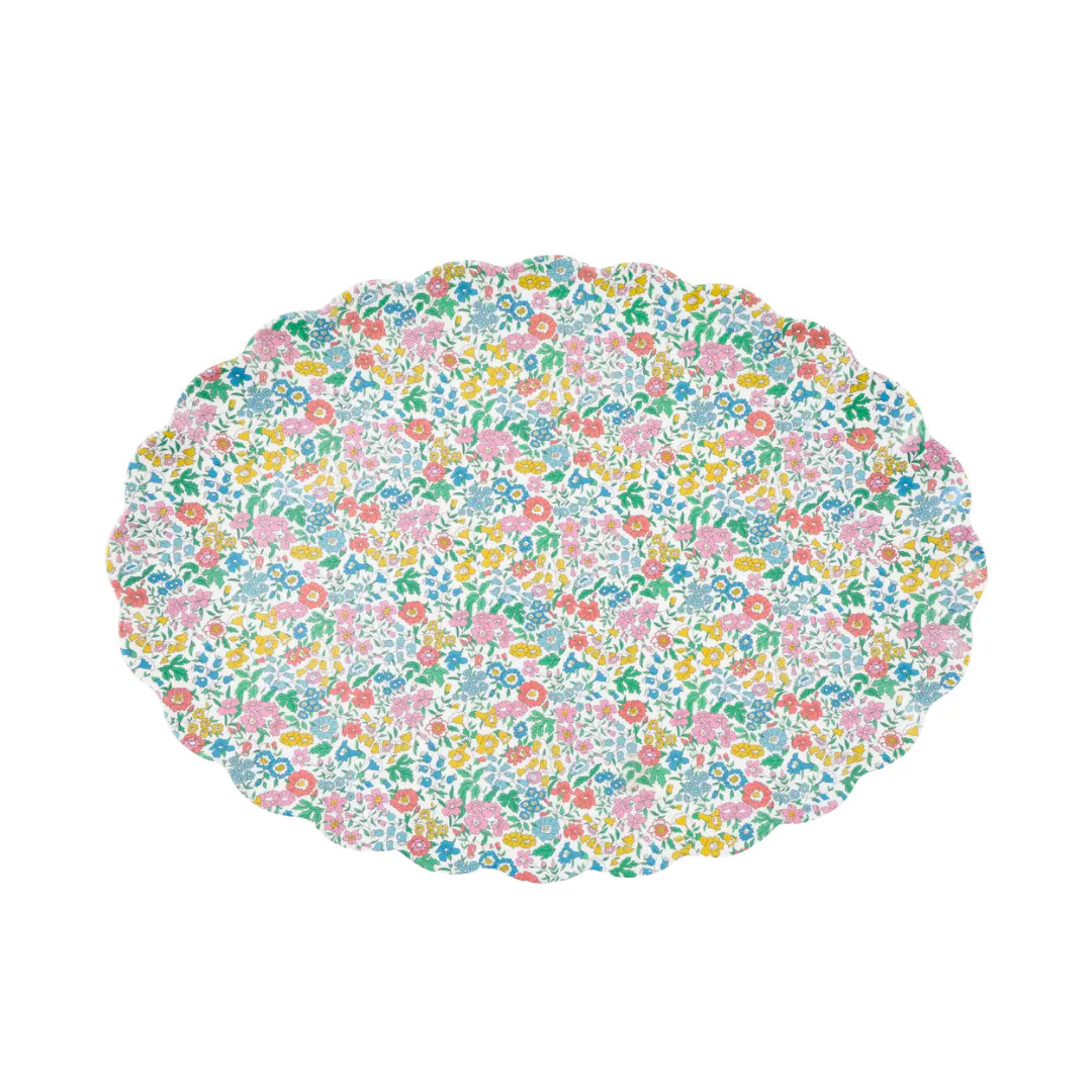 Meri Meri Liberty of London Reusable Garden Floral Platter | Fete Papier