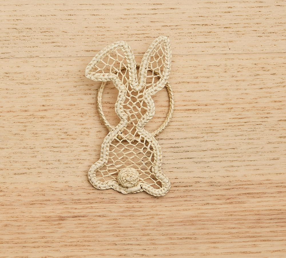 Hippity Hop Bunny Napkin Rings - Set of 4 | Pottery Barn (US)