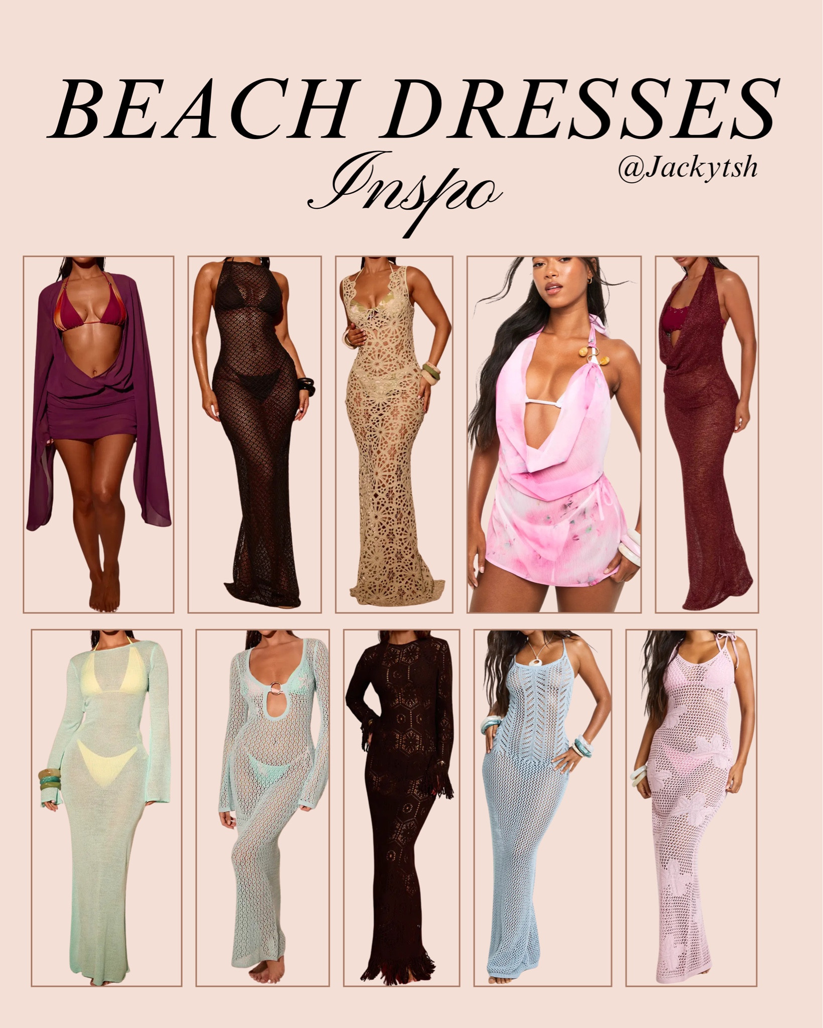 Beach dresses inspo #vacationoutfit #beachcoverup #beachoutfit #bikinicoverup #swimwear

#LTKSwim #LTKSeasonal #LTKootd