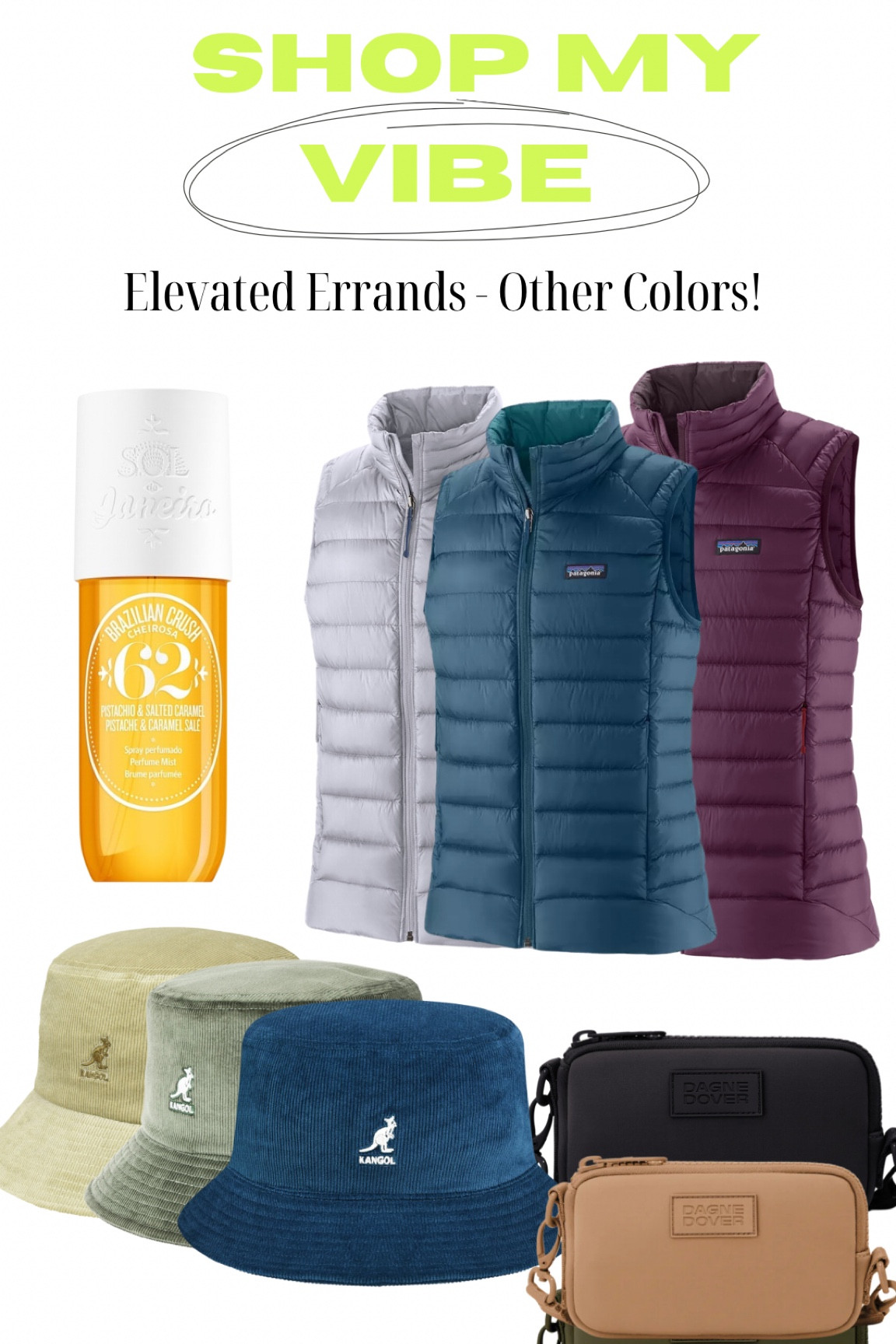 More colors for your errands fits! So many colors for the crossbody, best and bucket hat! 

#LTKstyletip #LTKbeauty #LTKSeasonal