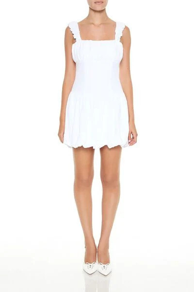 Corset Bubble-Hem Mini Dress | Forever 21