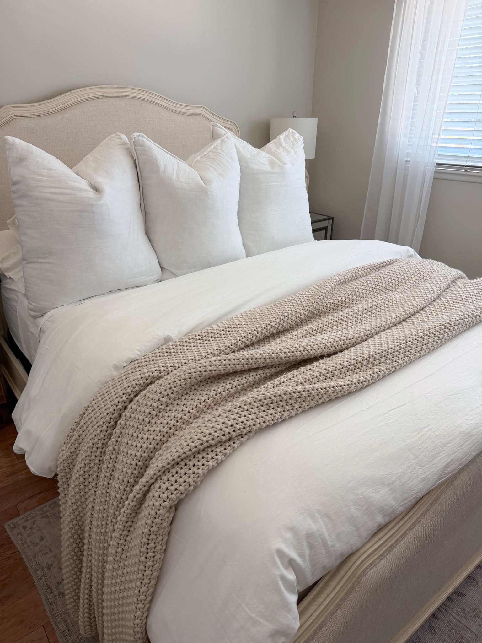 cozy neutral bedding ☁️🤍

#LTKHome