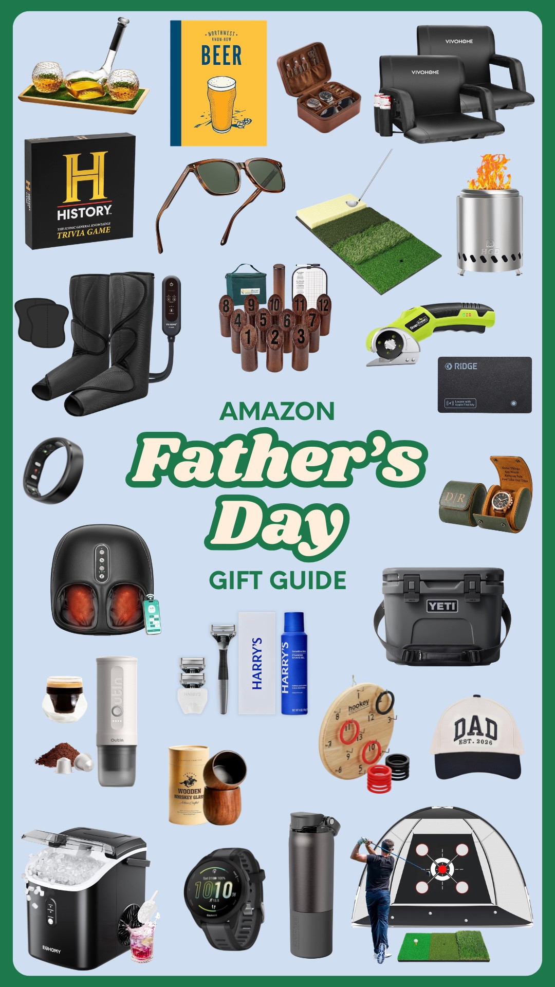 Father’s Day is just around the corner! Struggling to shop for the guy who has everything? My husband put together the ultimate gift guide filled with items he'd actually love to receive! 

Shop more over on my Amazon storefront!

#LTKSeasonal #LTKMens #LTKmomlife