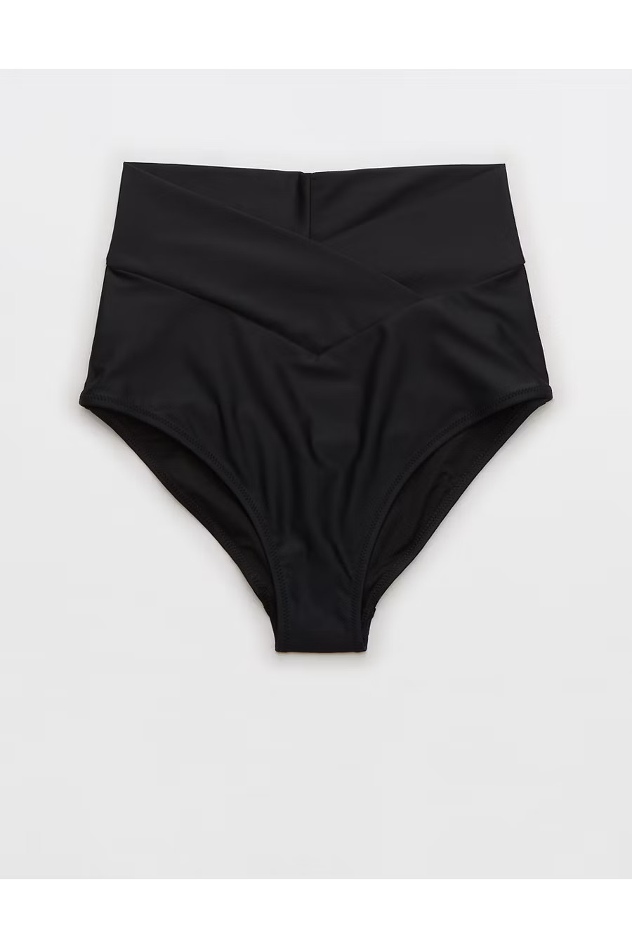Aerie Crossover High Waisted Bikini Bottom | Aerie