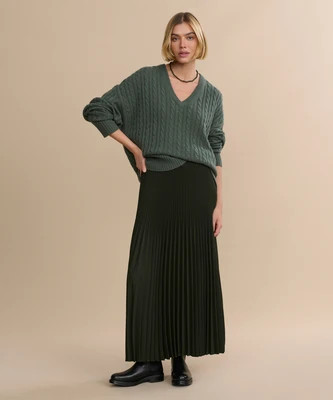 Jenni Kayne Women's Pleated Skirt Size X-Large | Jenni Kayne