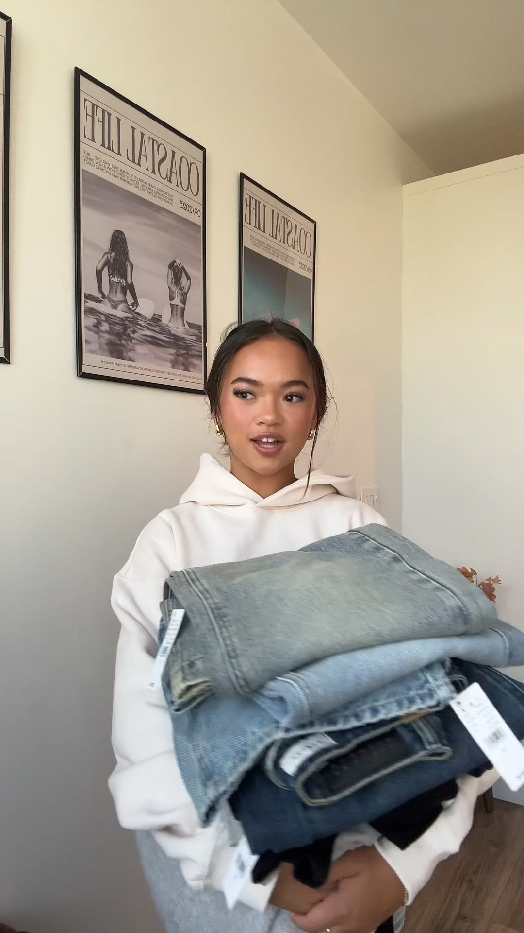 I LOVE THIS HAUL
Jeans are size 24 
Hoodies are size small 

#LTKGiftGuide #LTKStyleTip #LTKSeasonal