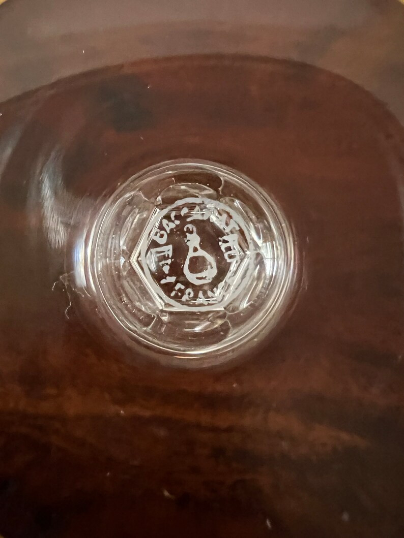 Vintage Baccarat Directoire Crystal Wine Glassware - Etsy | Etsy (US)