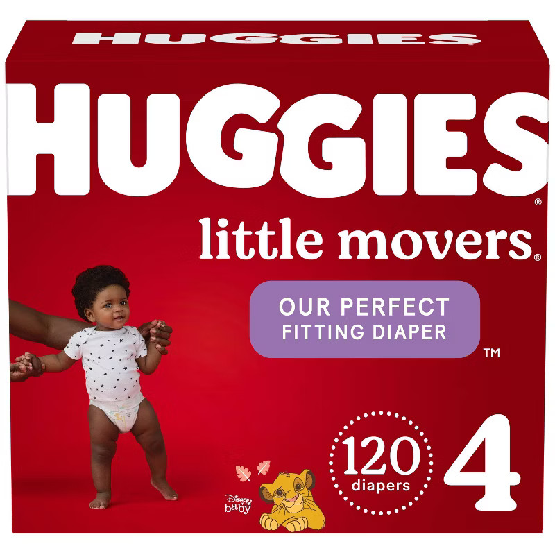 Huggies Little Movers Baby Disposable Diapers - (Select Size and Count) | Target