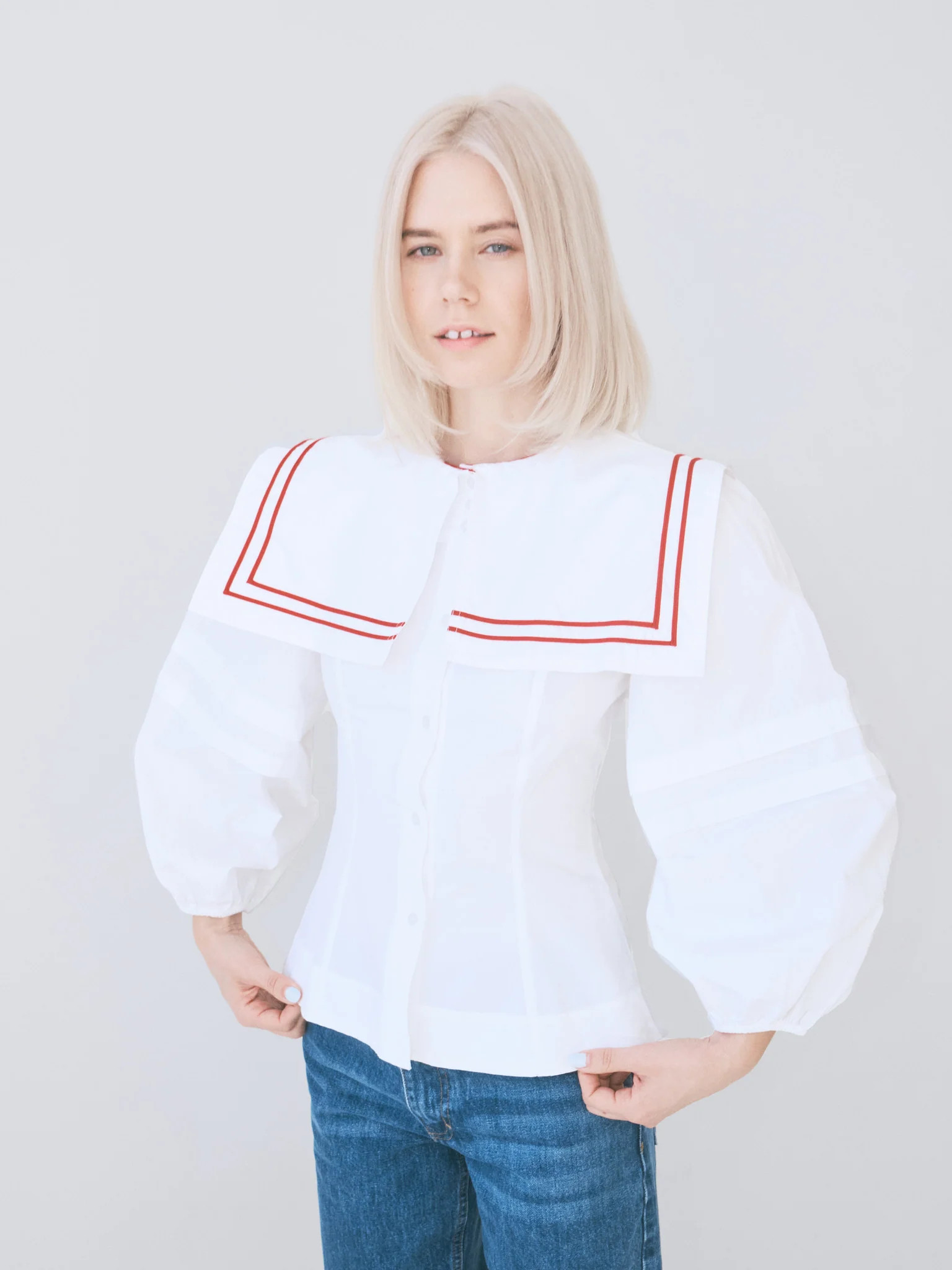Elise Blouse
                  
                  Damson Madder | Lisa Says Gah