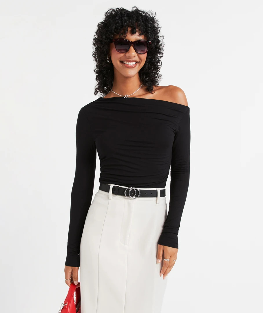 GINA OFF THE SHOULDER TOP | Sportsgirl
