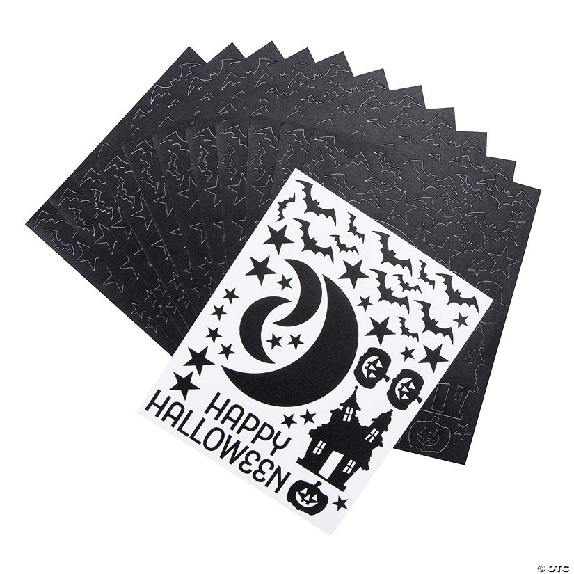 Halloween Night Decals - 24 Pc. | Oriental Trading Company