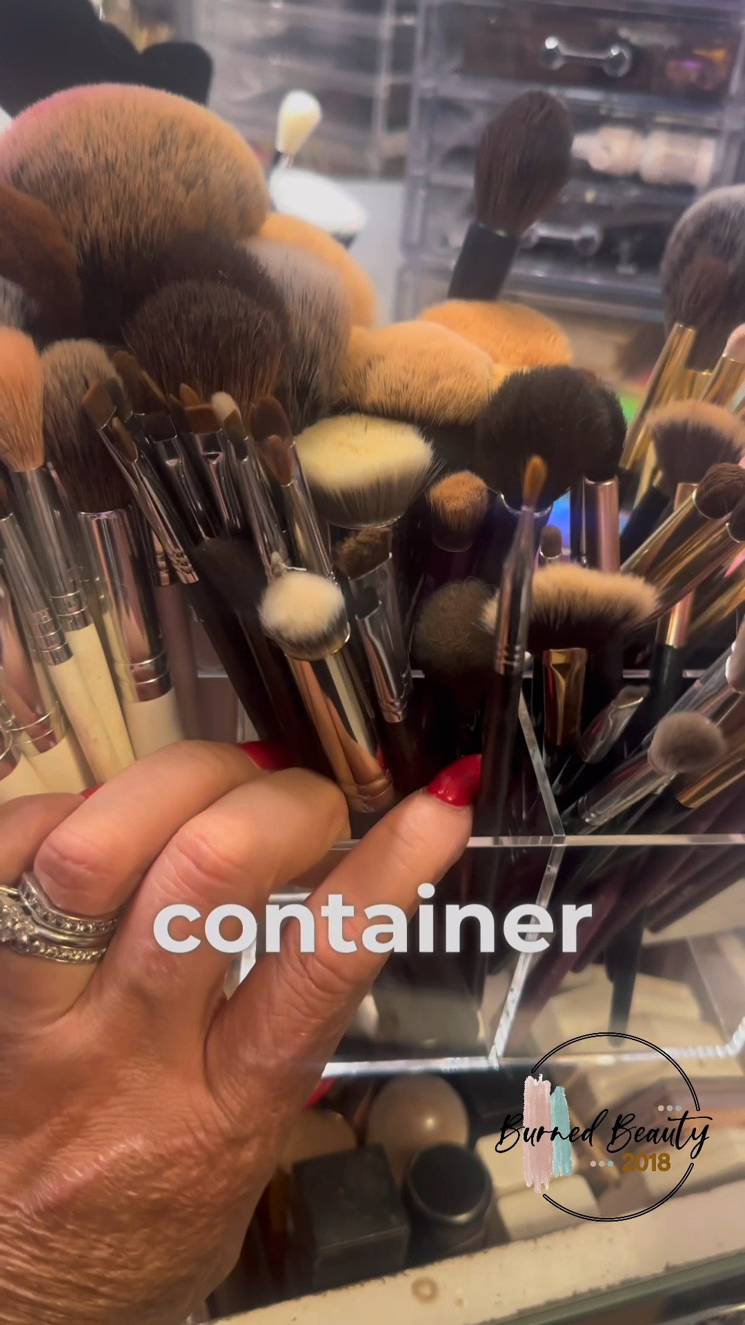 This makeup brush organizer holds almost all of my brushes, and that is a lot!🖌️ I also picked up the rotating white brush holder for my new Sigma brushes that are on the way! Can’t wait to show y’all those!🦋

#LTKBeauty #LTKGiftGuide #LTKVideo