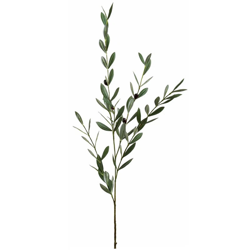 Fleur De Lis Living Leaves With Fruit Foliage Branch | Wayfair North America