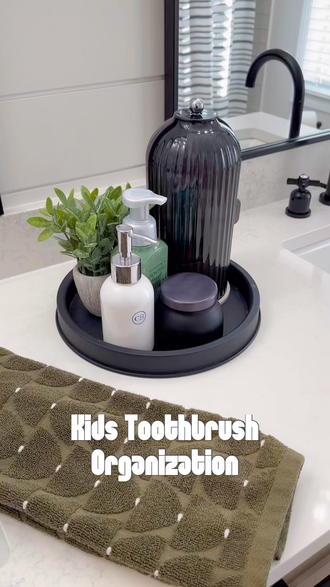 Say goodbye to messy countertops! We use this toothbrush caddy to conceal our kids’ toothbrushes. Best part is they can put it away themselves! 

#bathroom #storagesolutions #toothbrushcaddy #bathroomstorage #kidsbsthroom 

#LTKHome #LTKFamily #LTKKids