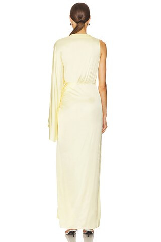 by Marianna Cassia Gown in Lemon | Revolve Clothing (Global)
