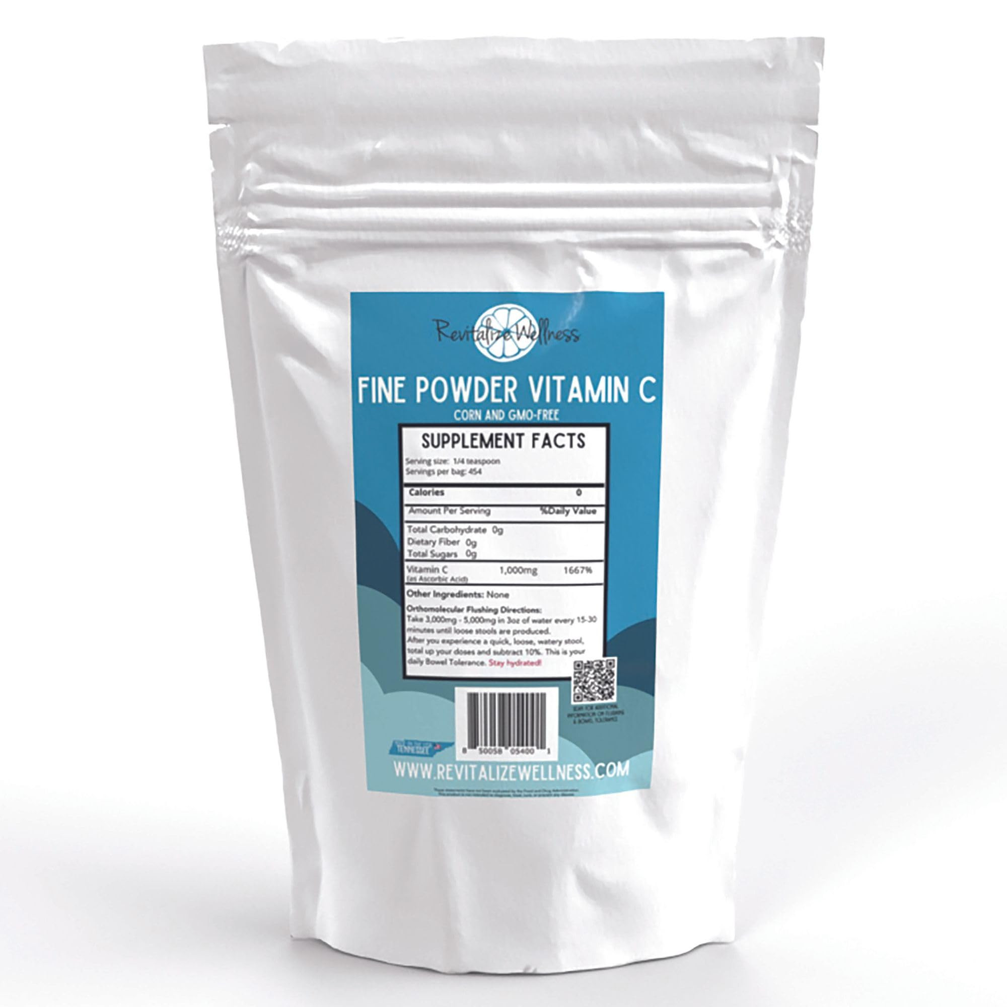 Fine Powder Vitamin C as Ascorbic Acid | Pure, Sugar, & GMO-Free | 1000 mg Vitamin C per Serving ... | Amazon (US)