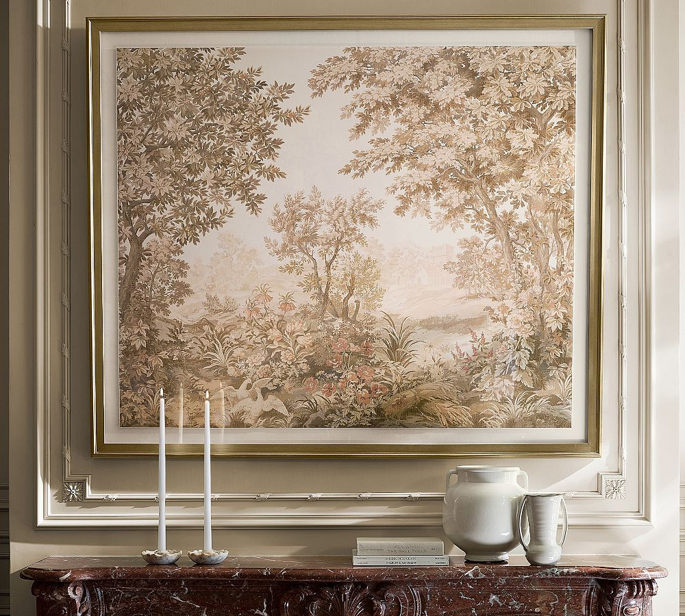 Kravet Folly Scenic Framed Print | Pottery Barn (US)