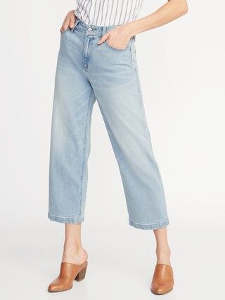 High-Rise Wide-Leg Jeans for Women | Old Navy US