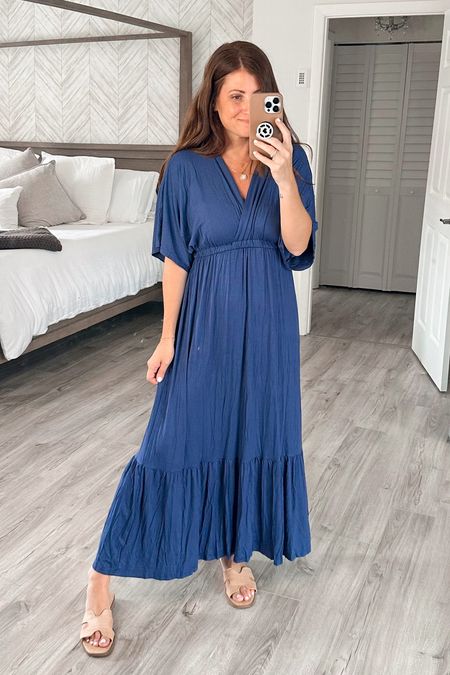 The comfiest dress for spring and summer from Amazon! Wearing a size small! 

#LTKfindsunder50 #LTKSeasonal #LTKsalealert