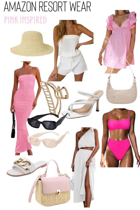 Resort Wear 
Amazon 
Pink 
Summer Inspo

#LTKSeasonal #LTKtravel #LTKstyletip