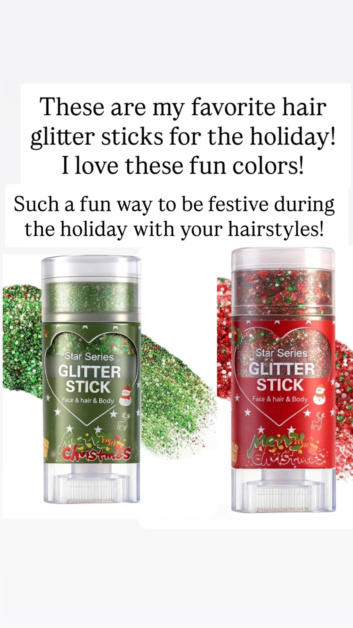 BEST HAIR glitter sticks for the holiday

#LTKGiftGuide #LTKHoliday #LTKBeauty