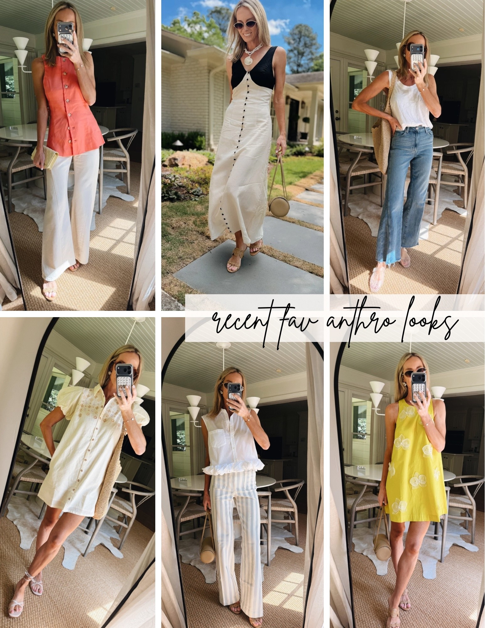 Some of my recent fav Anthropologie outfits!!
