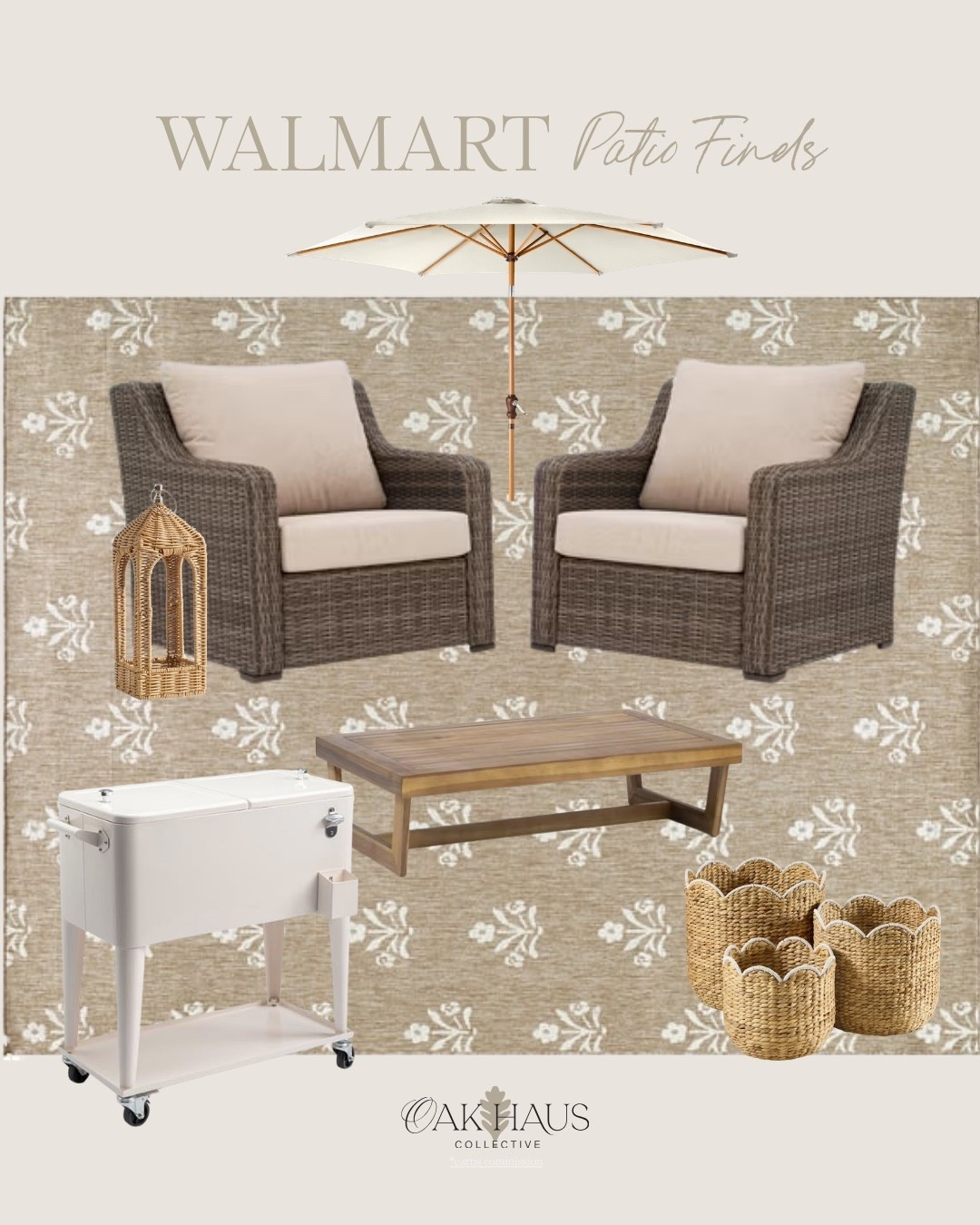 Walmart, Patio Finds, Outdoor, Exterior, Cooler, Rug, Seating, Hosting, Umbrella, Seasonal

#LTKHome #LTKSeasonal #LTKActive