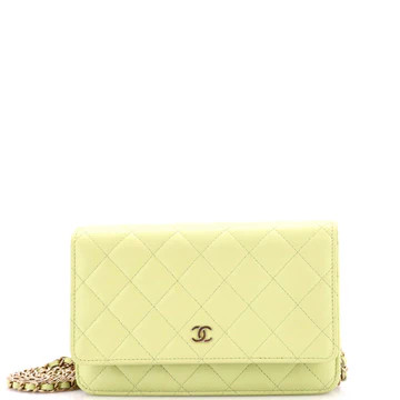 Wallet on Chain Quilted Lambskin | Rebag