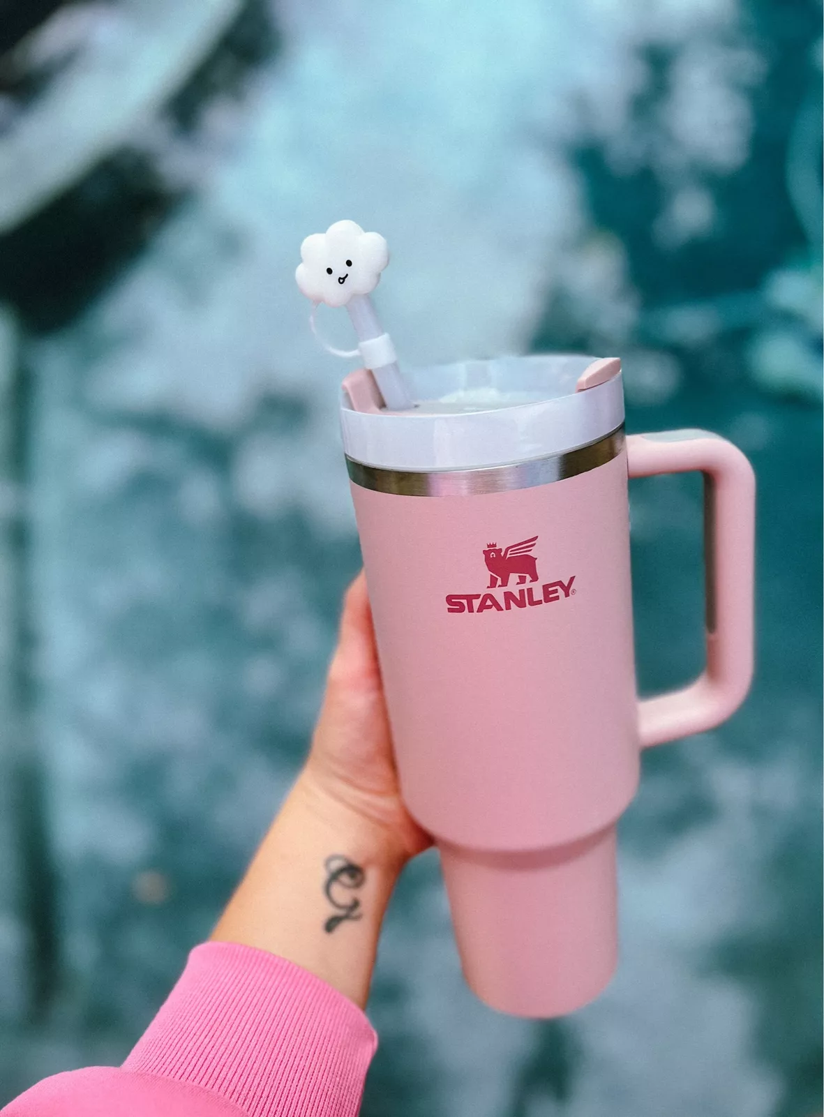 8 PCS Stanley Straw Cover | 10mm Straw Covers Cute | Stanley Cup Cover |  Stanley Cup Straw Topper | Stanley Straw Covers Cap | 40oz Tumbler Straw