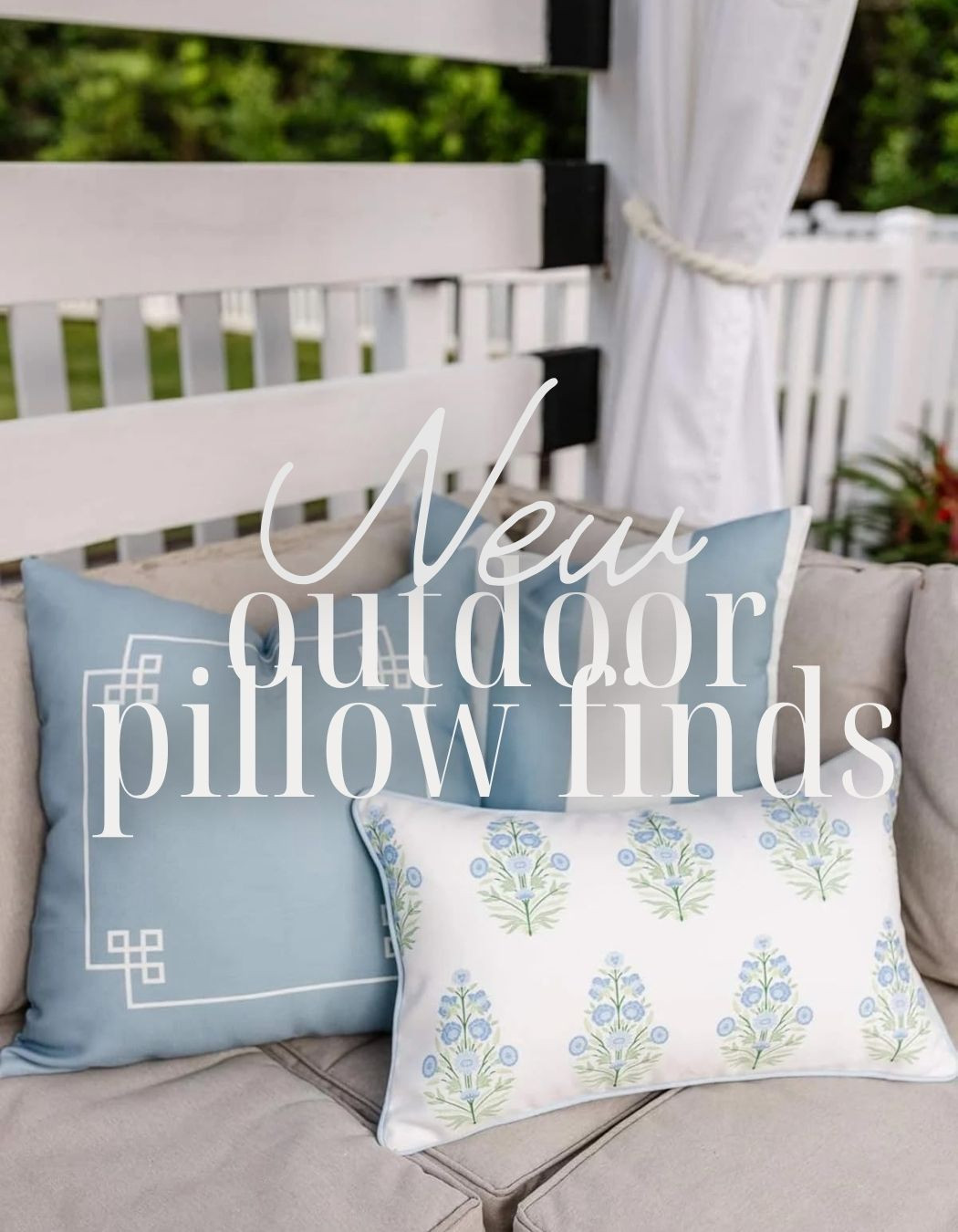  Outdoor pillows! 



 