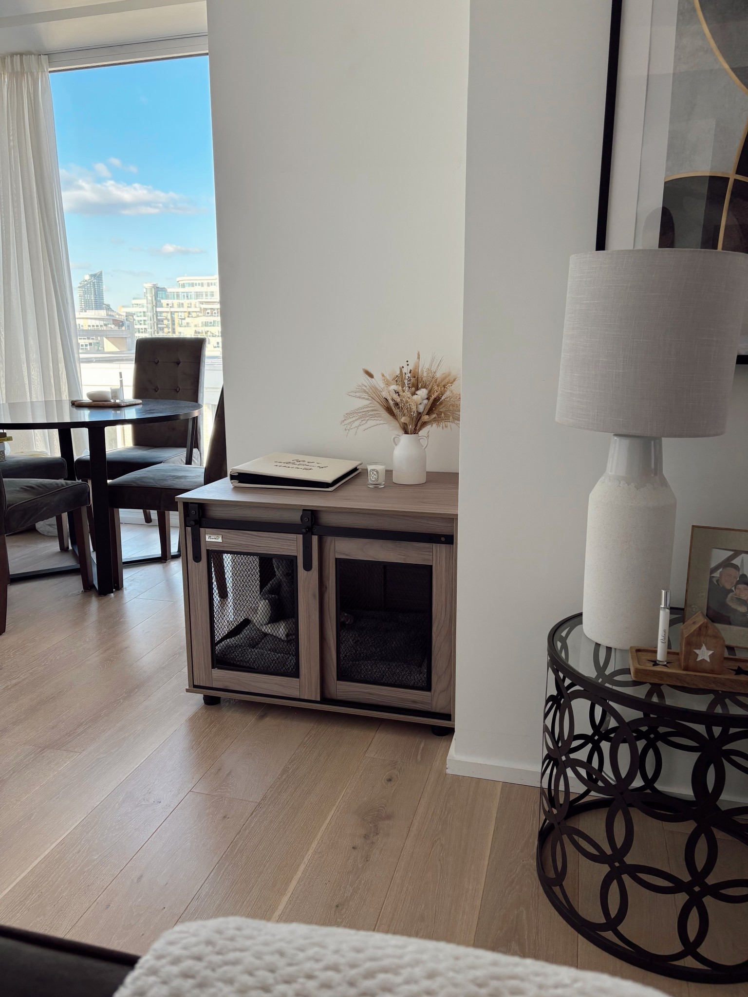 The most aesthetic puppy crate 😍

Home decor, puppy training, neutral aesthetic, wooden furniture, new puppy essentials

#LTKhome #LTKpets #LTKuk