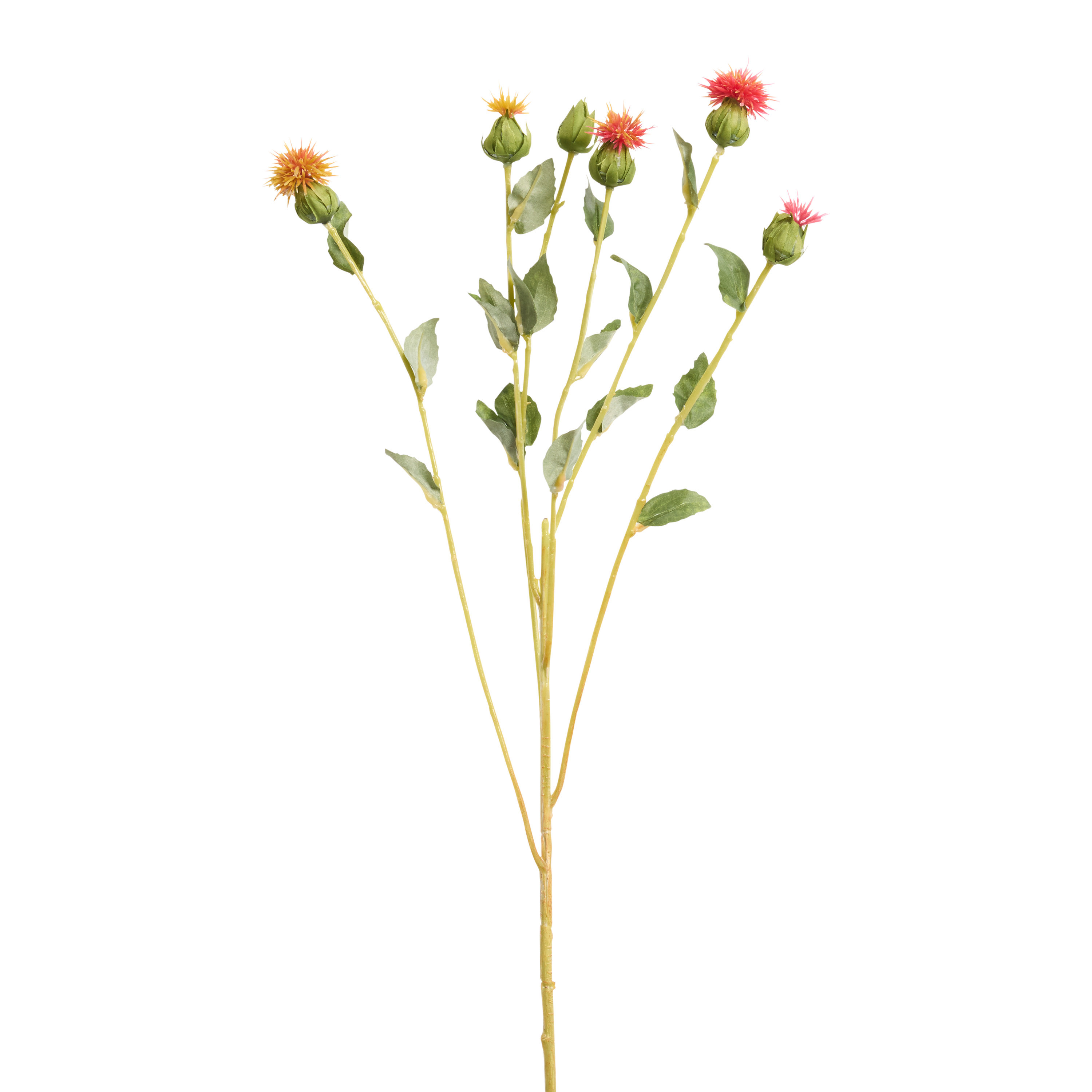 Orange Faux Safflower Stem | World Market