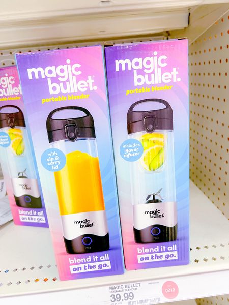 Magic Bullet Blender on the Go #magicbullet #magicbulletblender #smoothieblender #juicemixer #drinkblender #magicbulletdrink #travelblender

#LTKParties #LTKFamily #LTKTravel