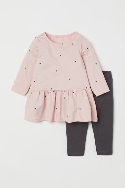 Conjunto de algodón 2 piezas | H&M (FR, IT, ES, PT, BE)