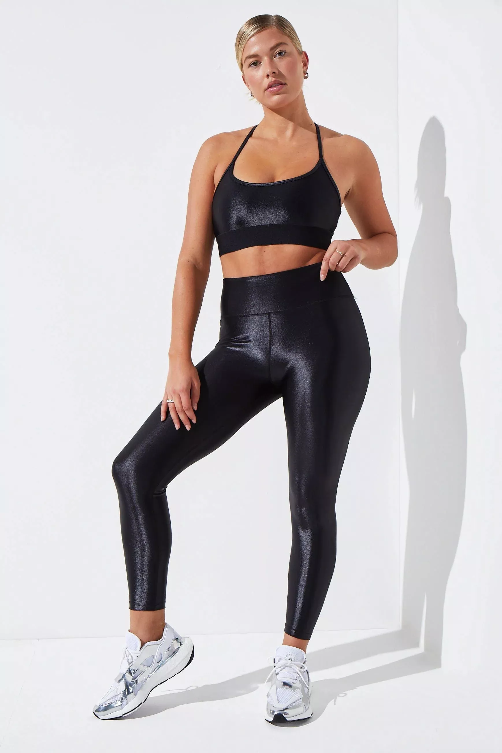 The Noli Shop  Liquid Legging - Black Gloss