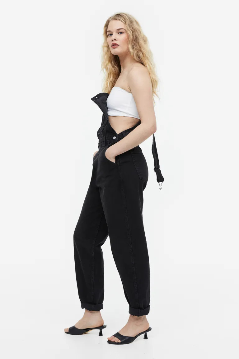 Mom Fit Denim Overalls | H&M (US + CA)