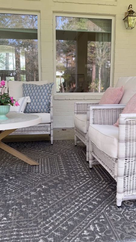 Can you believe this before and after!? #walmartpartner when I look out now I can’t even believe it’s ours! Getting the back porch ready for Spring and Summer hosting, so I finally got this outdoor furniture set from @walmart that I’ve had on my wishlist for a couple of years. It’s so beautiful and it’s currently on sale!!! Shop all of my outdoor patio finds on my LTK, link in bio! (Can you guess our next project back here??) #iywyk



#LTKhome #LTKSeasonal #LTKSpringSale